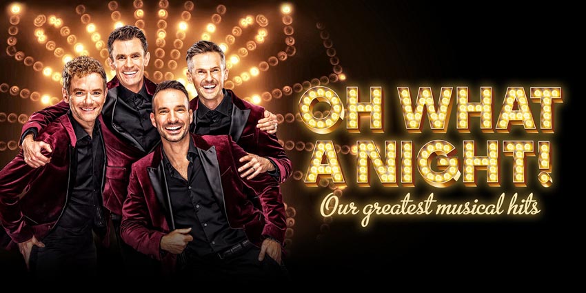 Oh what a night-omslag