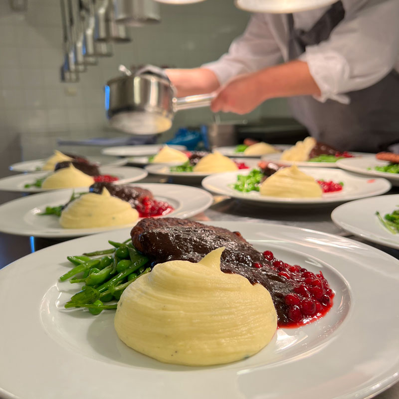 Kött och potatispuré