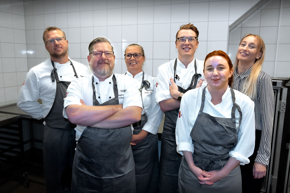 Kökspersonalen på KCCC